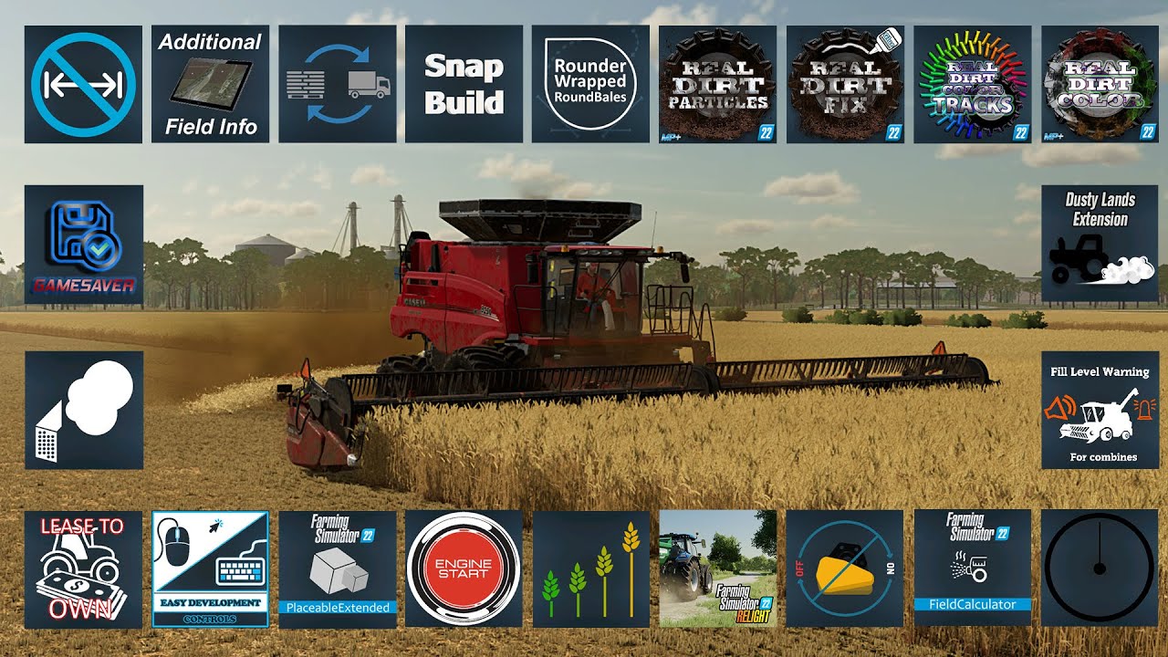 22 Top 22 Mods for Farming Simulator 22 🚜
