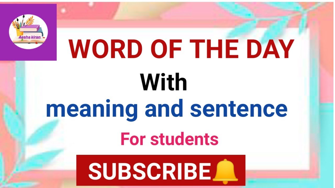 Daily Word for Students 📚