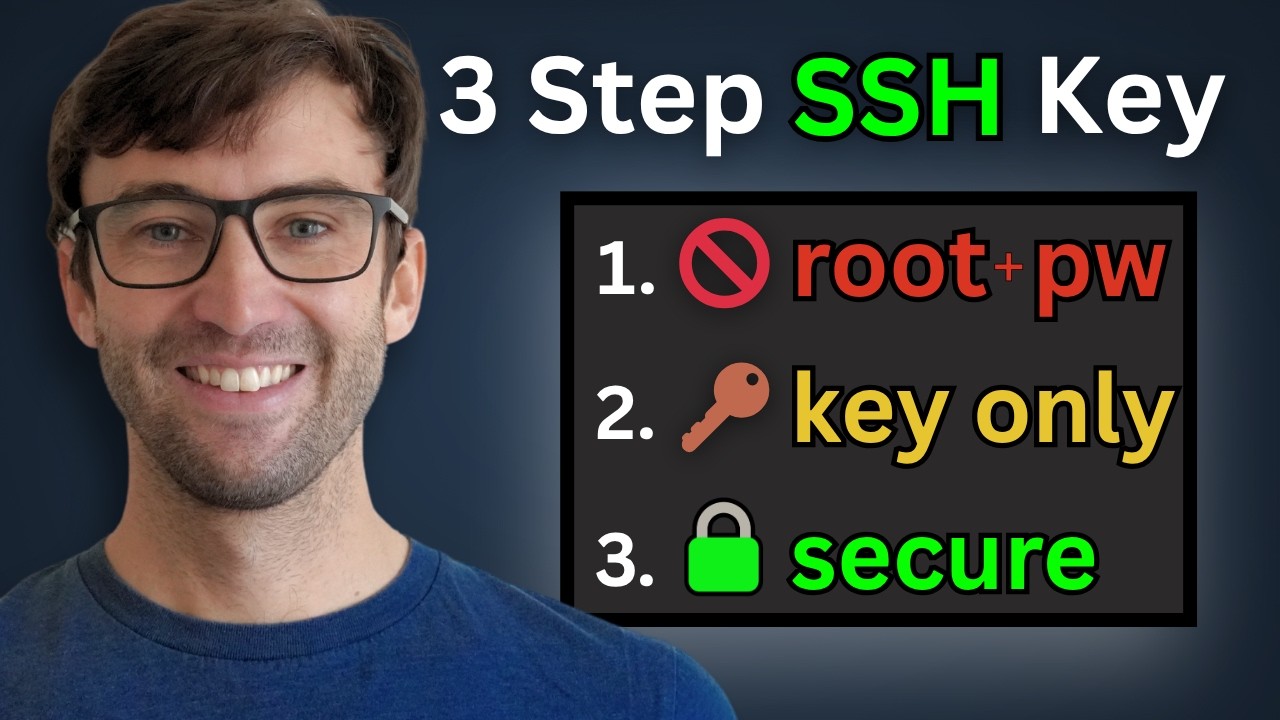 Secure SSH Key Login on Ubuntu: No Root, No Password