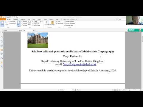 Schubert cells and quadratic public keys of Multivariate Cryptography, Vasyl Ustimenko