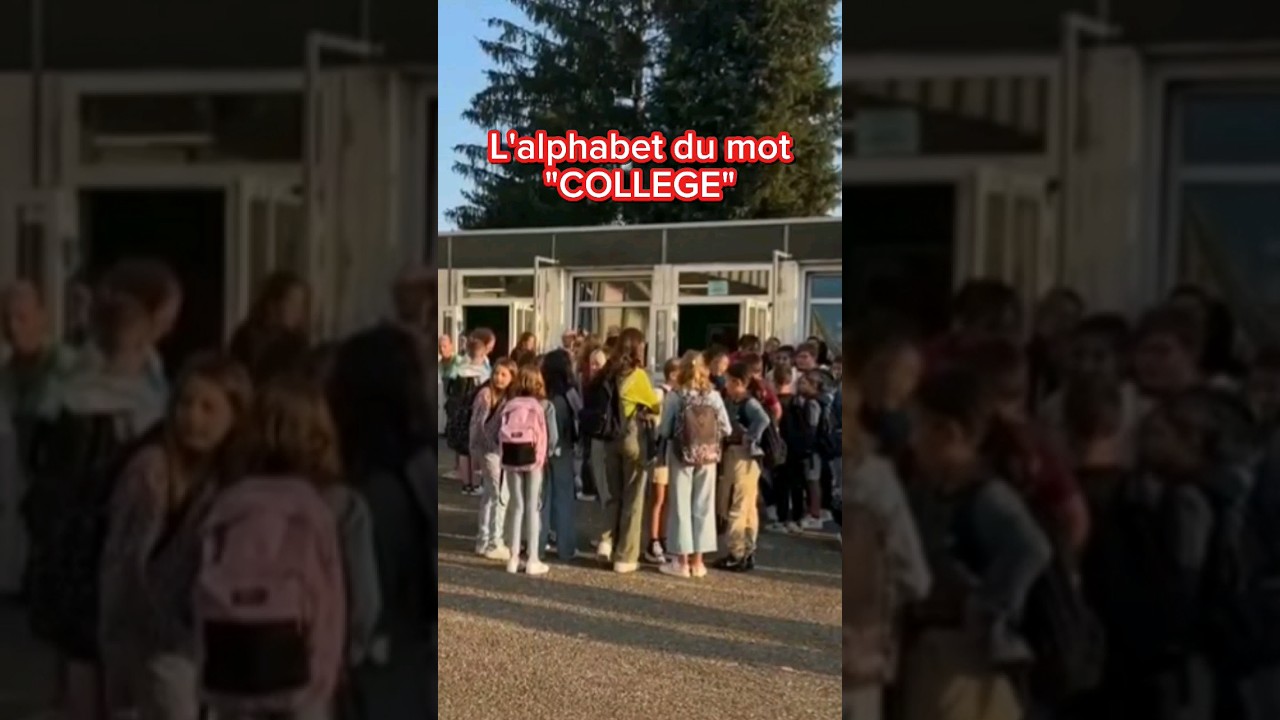 L'alphabet du mot 'COLLEGE' 📚