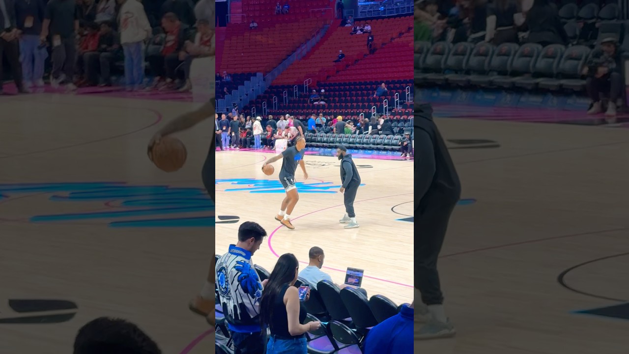 Banchero Prepares Handles for Heat vs Magic 🏀