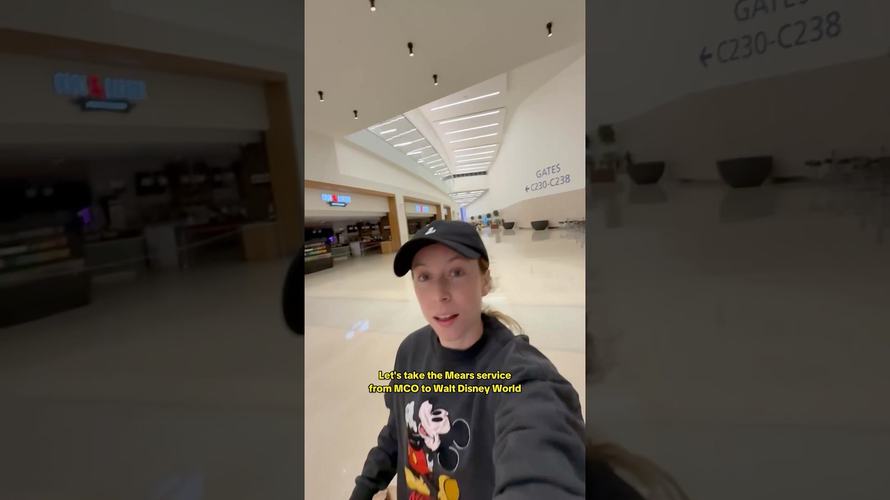 First Time Using Mears from MCO to Disney ✨