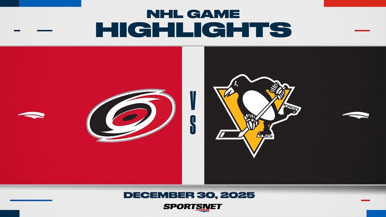 Penguins Dominate Hurricanes 5-1 π