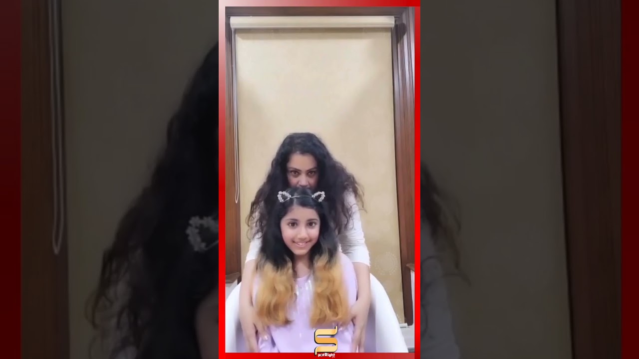 Actress Meena & daughter nainika new reels video | Mom daughter goals π
