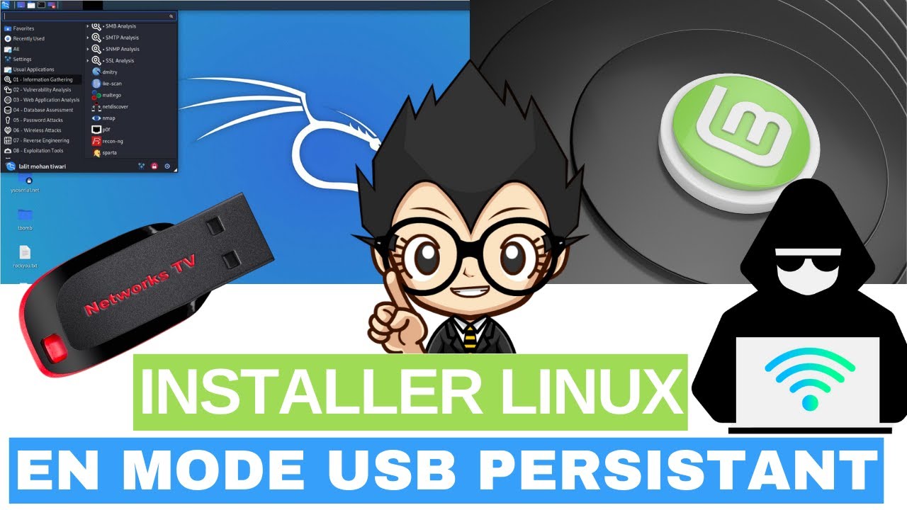 🚀 Guide Facile pour Installer Linux en Mode USB Persistant