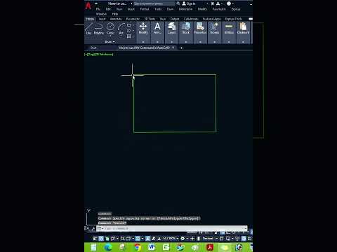 Region Command in AutoCAD- 62 ! #autocad #shortsviral