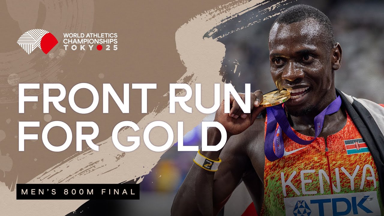 Wanyonyi Wins 800m Gold with Record 1:41.86 🥇