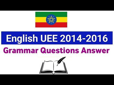 English Entrance Exam Questions with answers /UEE 2014-2016 Grammar Questions Entrance Tricks