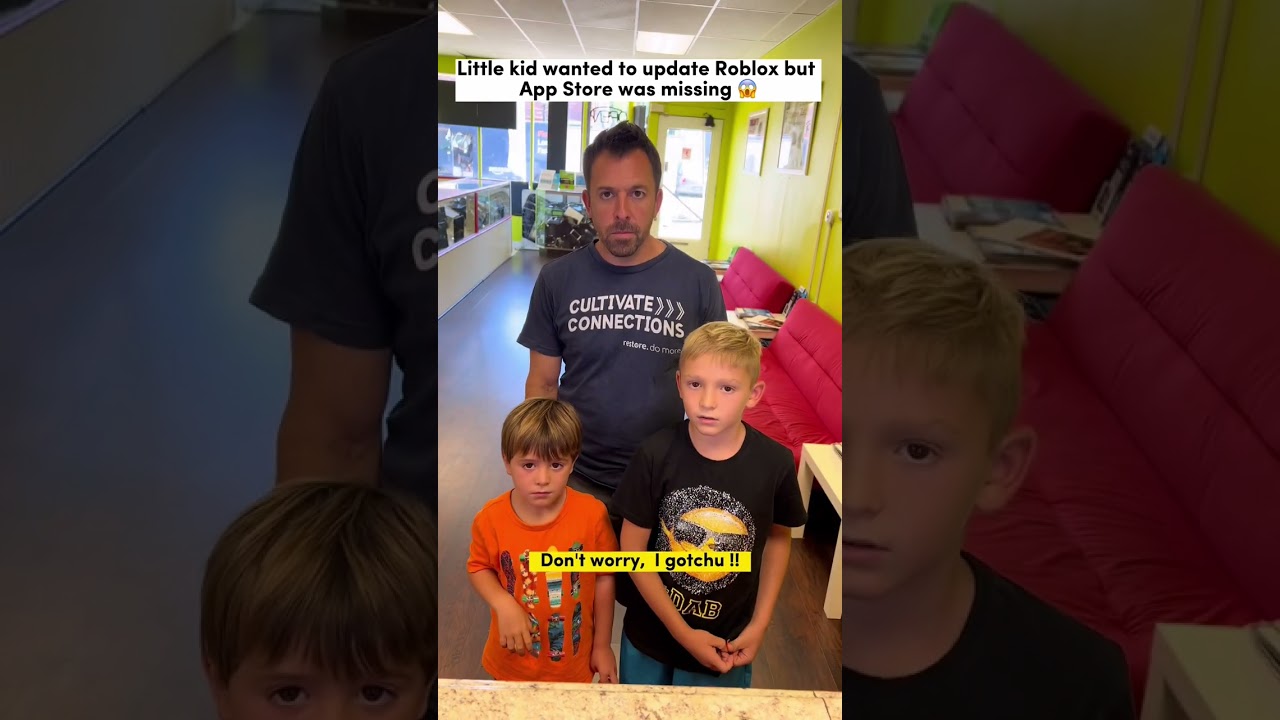 Kid Can't Update Roblox? App Store Disappeared! 😱