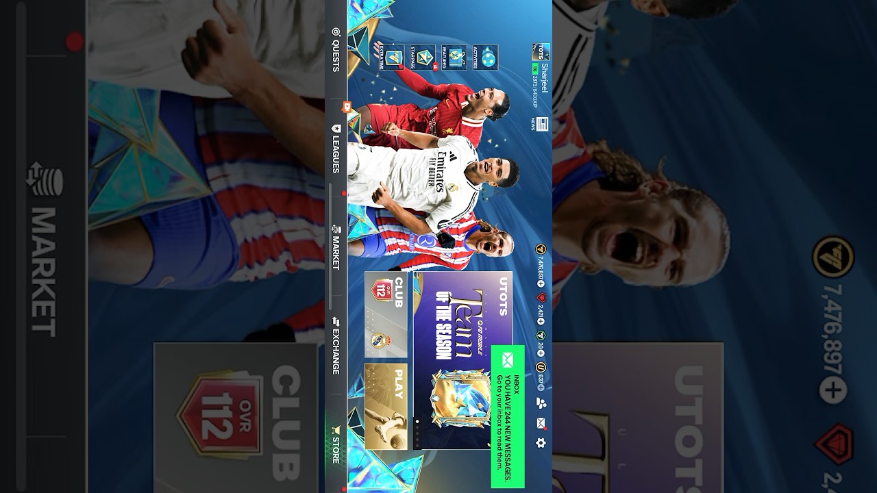 FC Mobile 25 Graphics Settings on iPhone 16 Pro Max 📱