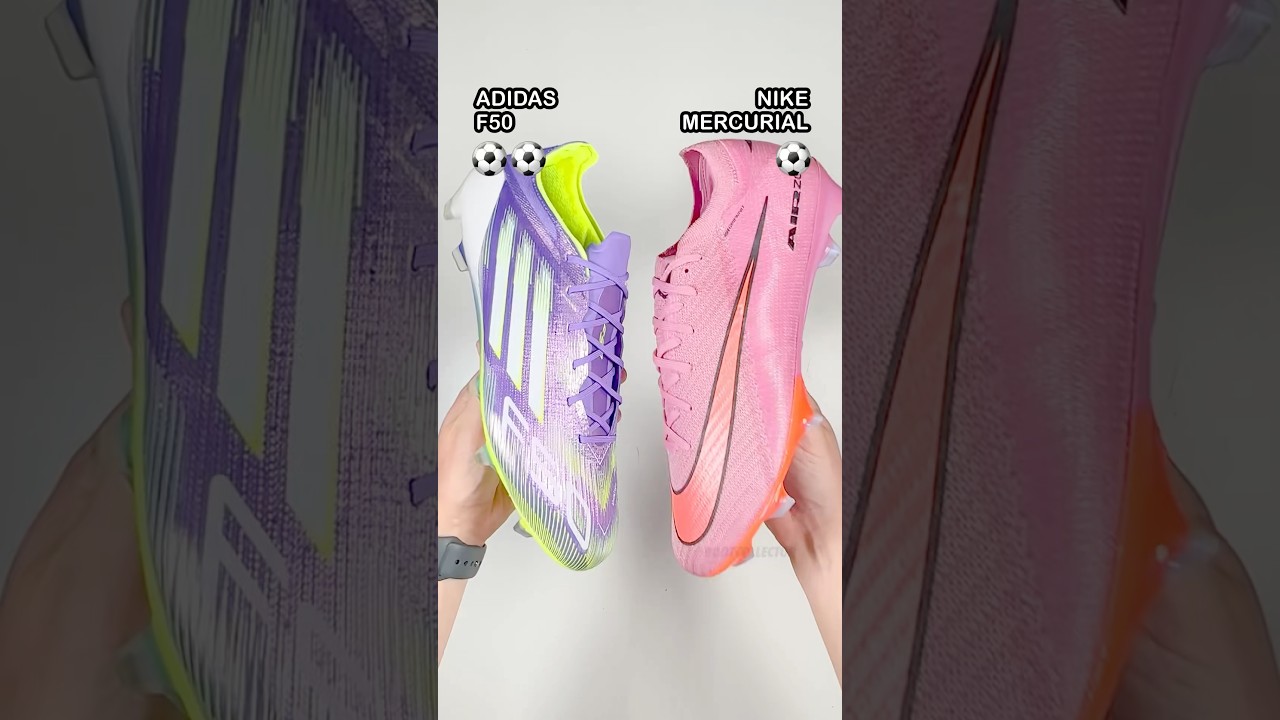 Adidas F50 vs Nike Mercurial Vapor ⚽
