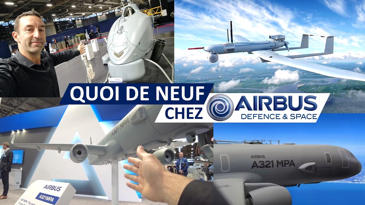 Airbus dévoile A321 patrouille maritime & drones 🚁