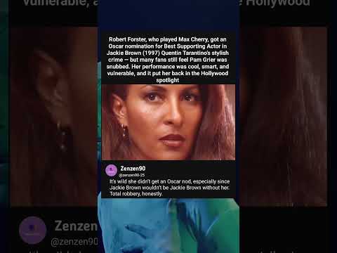 Robert Forster, got an Oscar nomination for Best Supporting Actor in Jackie Brown 1997, Tarantino's