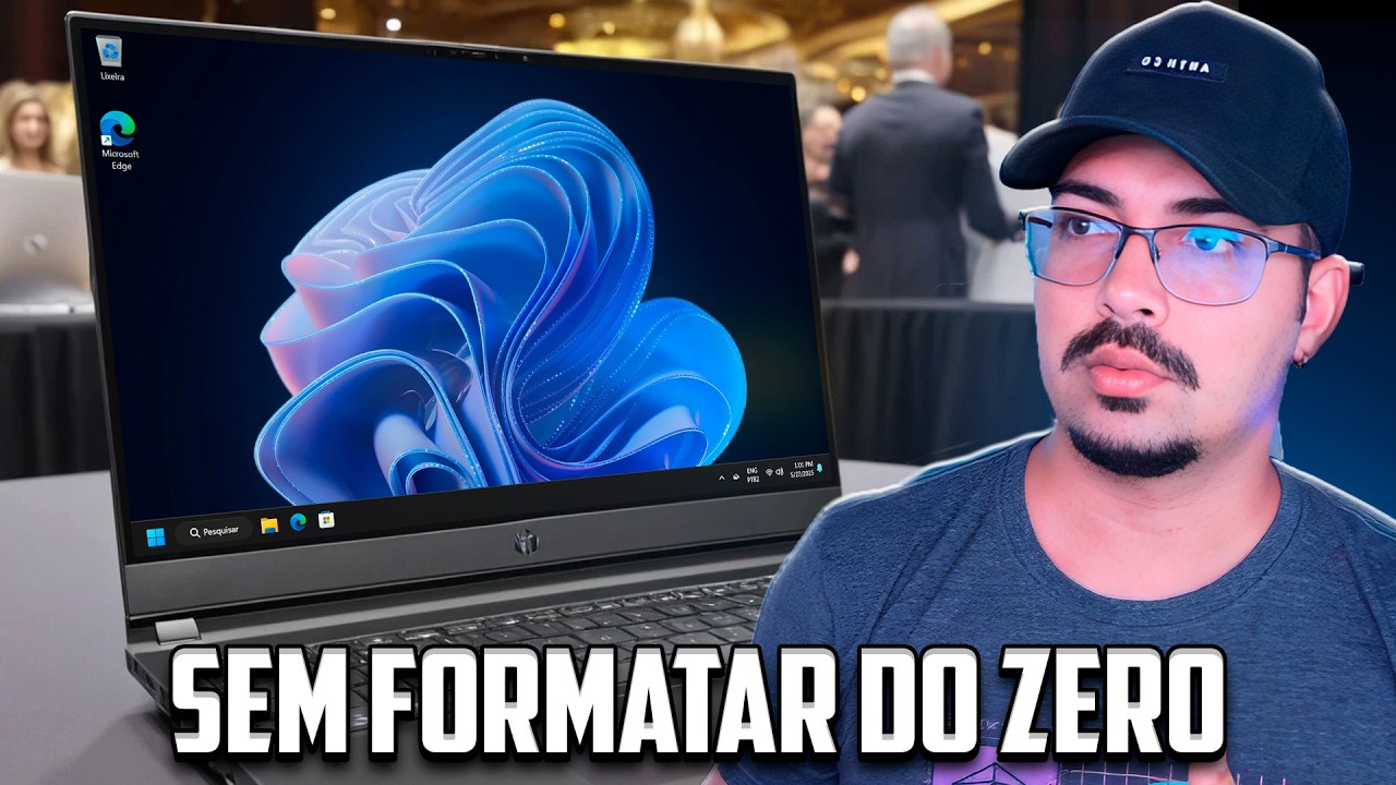 Resetar Windows 11 ao Padrão de Fábrica Sem Perder Dados