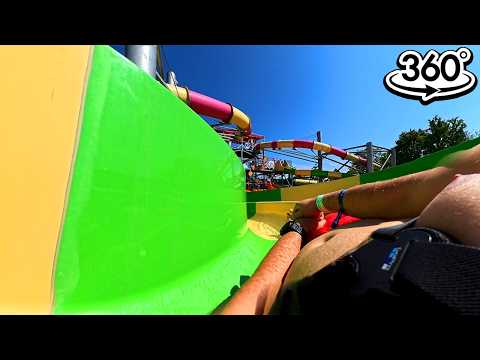 Ruba (Bamboo Bay) - Energylandia 2025 (360°) (POV) (Zator, Polska) Insta360 X5