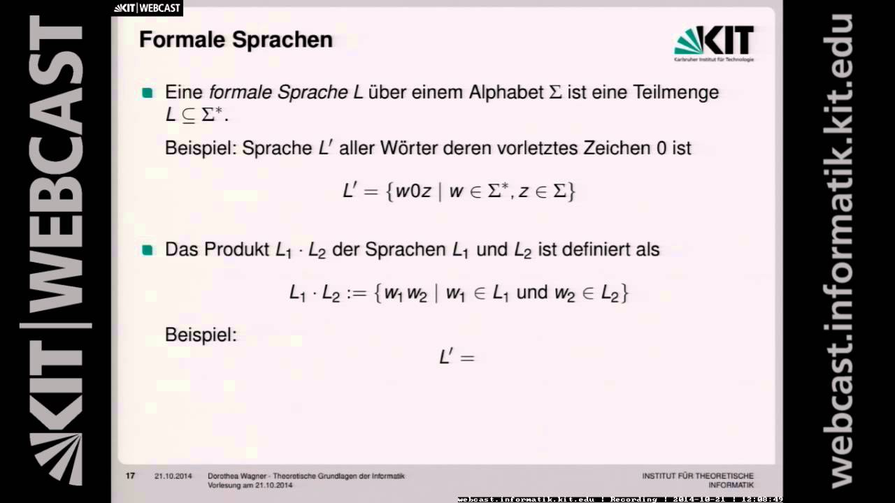 01: Einführung in formale Sprachen: Ziele, Automaten & reguläre Ausdrücke 📚