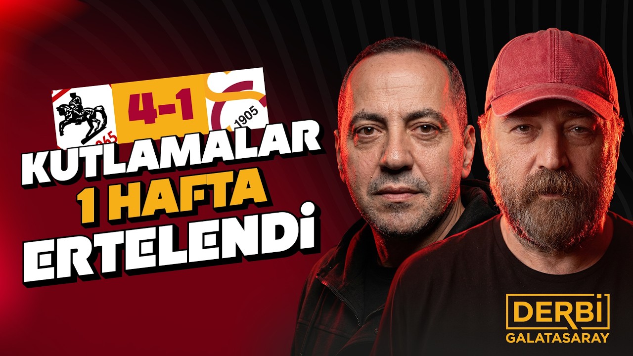 Samsunspor Galatasaray | Şampiyonluk haftaya mı kaldı? | Fenerbahçe | Derbi Galatasaray