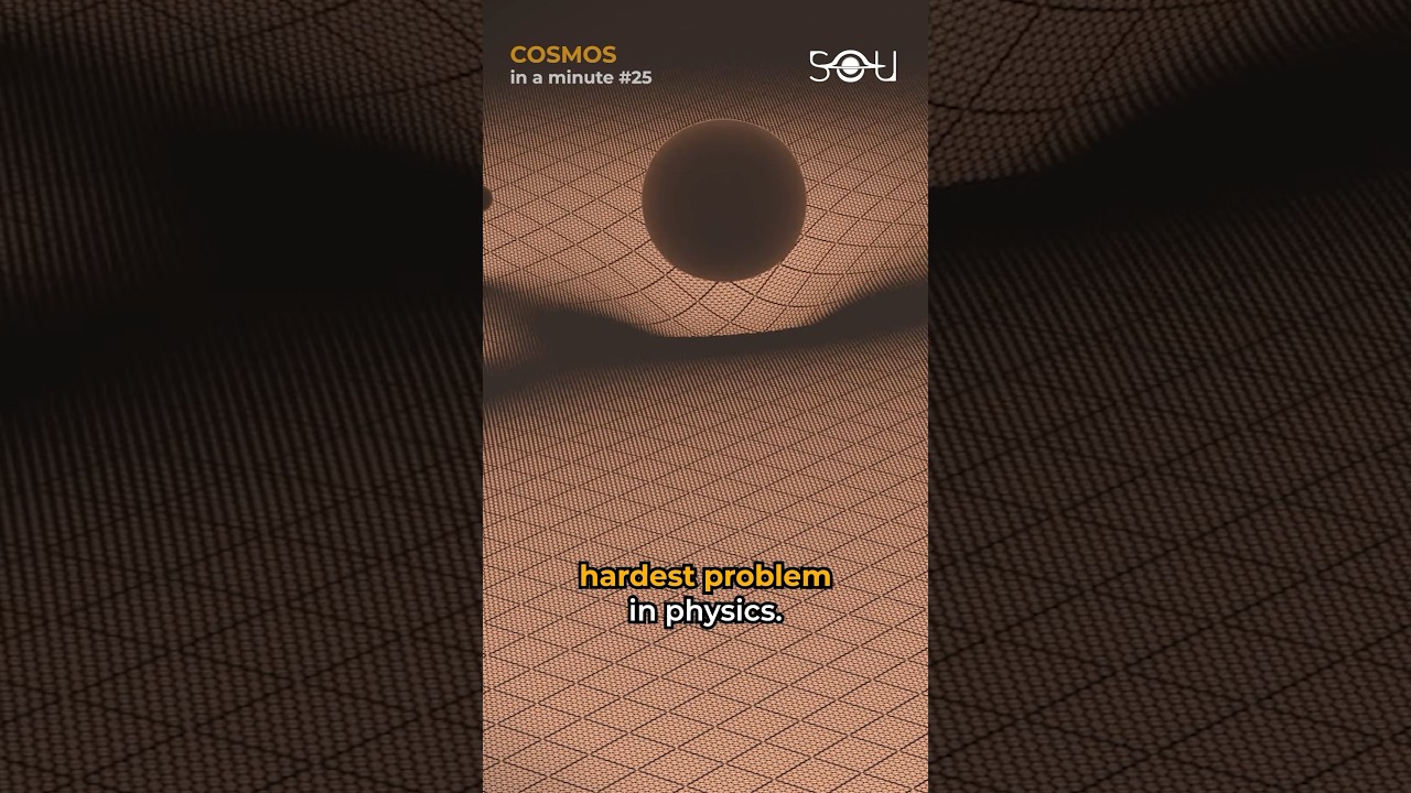 Quantum Gravity Explained in 1 Minute 🌌