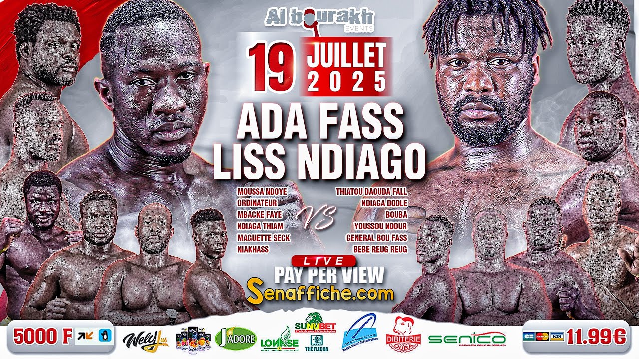 🔥 Direct Arène Nationale: Ada Fass vs Liss Ndiago & More Exciting Combats! 🥊