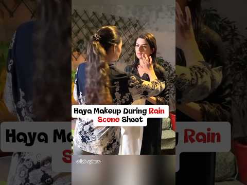 ilzam e ishq drama Episode 27 Haya Makeup BTS During Shoot|ilzam e ishq drama Episode 28,29,30|