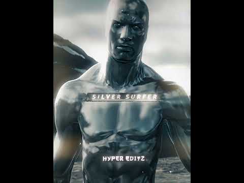 Silver Surfer (FOX) vs Aquaman (DCEU) #shorts #edit #dc #marvel