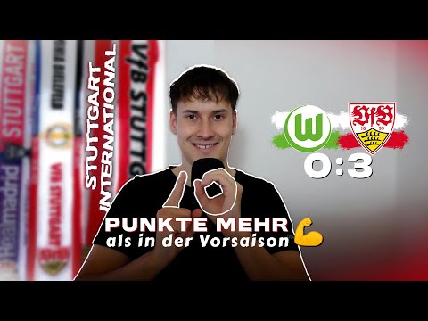 1️⃣0️⃣ Punkte mehr als in der Vorsaison ❗ VfL Wolfsburg 0:3 VfB Stuttgart ⚪🔴 Platz 3 😍