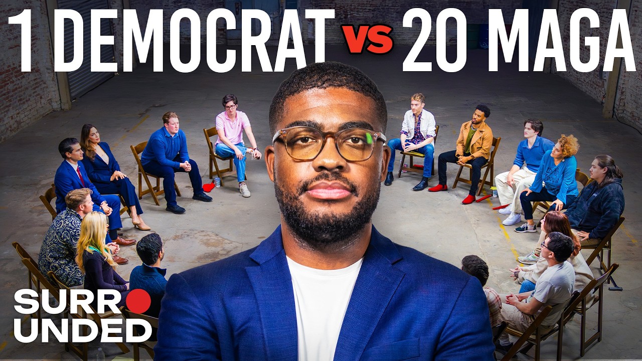 1 Democrat vs 20 MAGA Republicans (ft. Isaiah Martin) | Surrounded