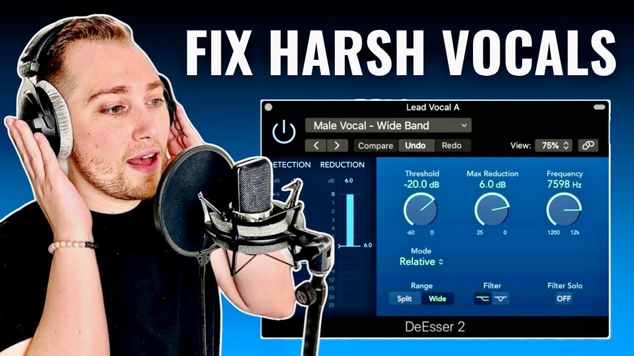 How To Use a De-Esser On Vocals!