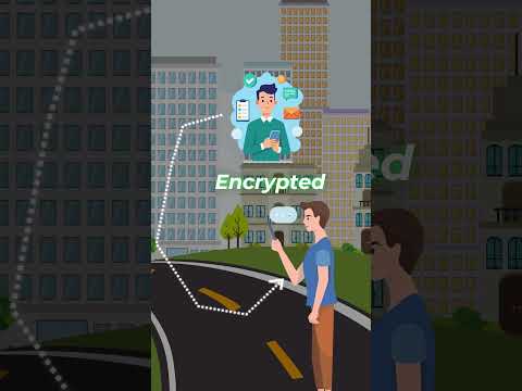 Symmetric & Asymmetric Encryption Explained #cybersecurity #infosec #training #certification #shorts