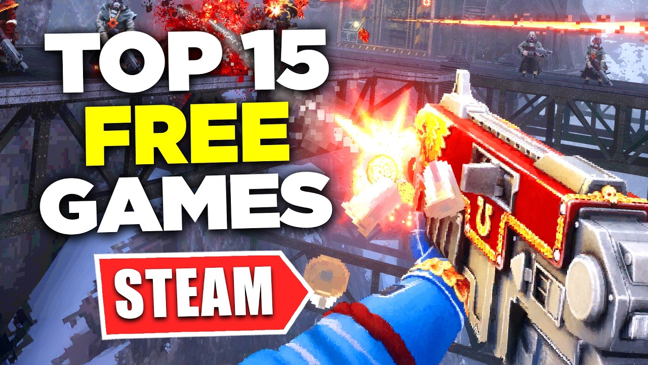 TOP 15 Top 15 Free Steam Games to Play in 2025 🎮