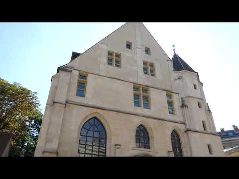 Réfectoire du couvent des Cordeliers (XIVème siècle) Paris 2023