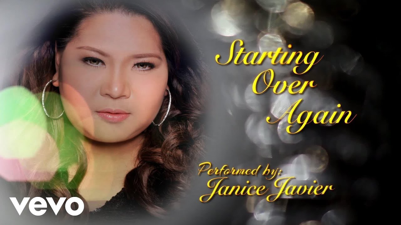 Janice Javier's Heartfelt Music Video for 'Starting Over Again' 🎶