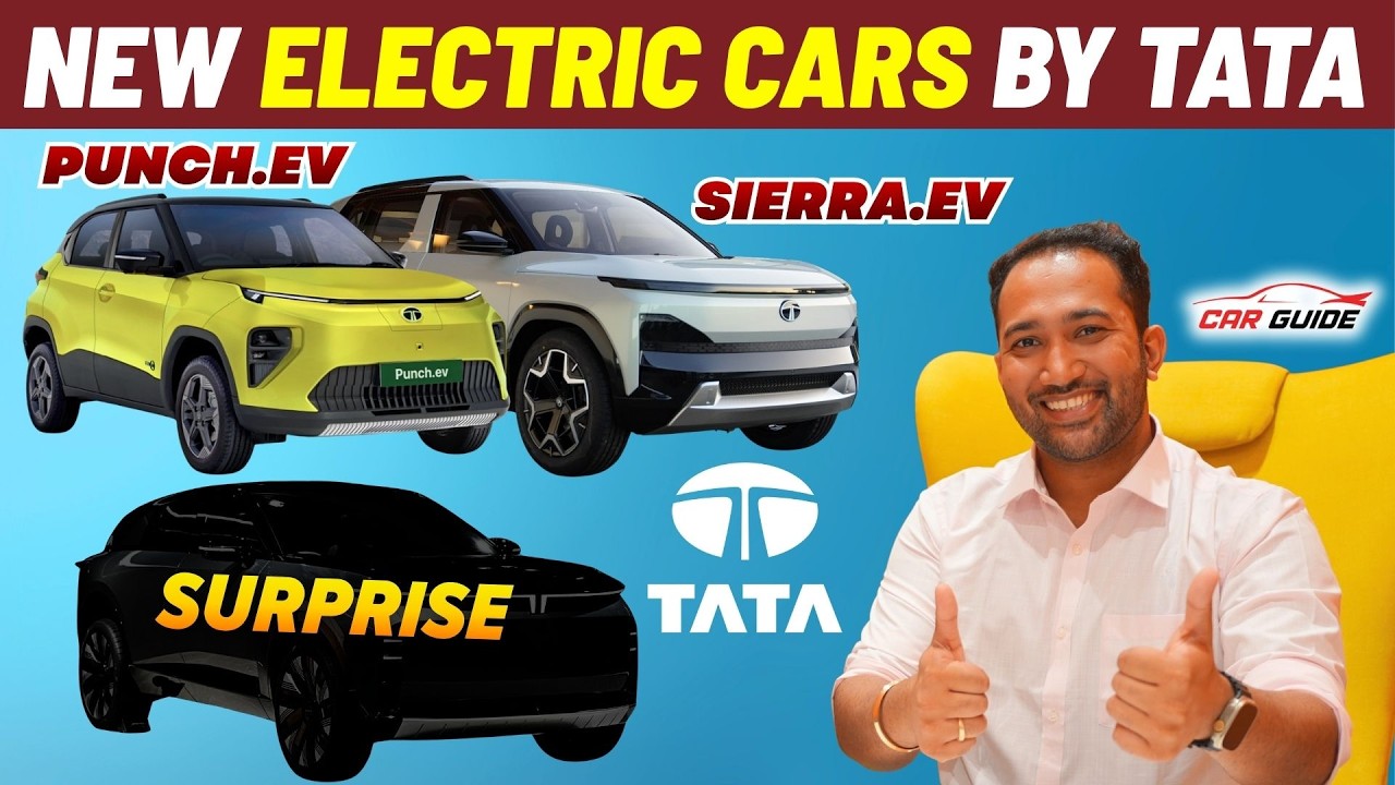 Tata's 2026 Electric Car Lineup 🚗