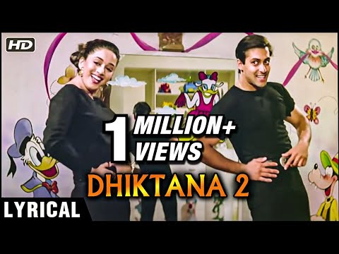 Dhiktana 2 - Lyrical | Hum Aapke Hain Koun | Salman Khan | Madhuri Dixit | Lata Mangehkar & SPB Hits