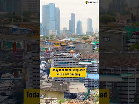 World’s tallest slum redevelopment building: A 42 storey tower in the heart of Mumbai #slums