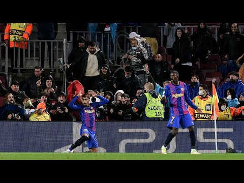 Barcelona vs Benfica 0-0 Highlights | UCL 23.11.21