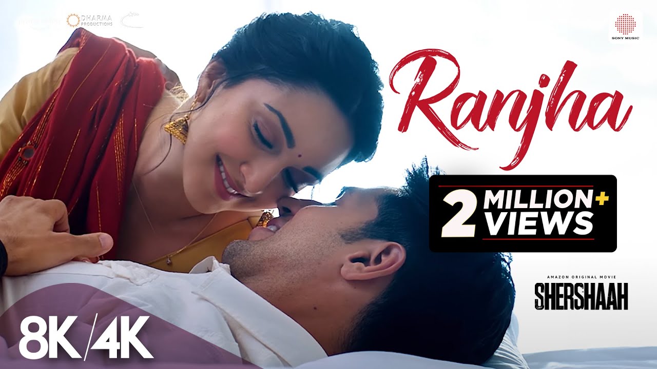 Ranjha 8K Music Video | Kiara Advani & Sidharth Malhotra