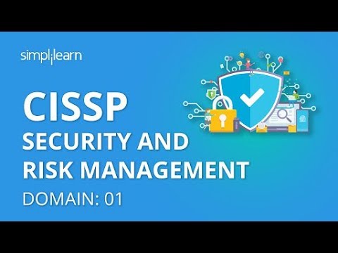 CISSP Security & Risk Management | Simplilearn