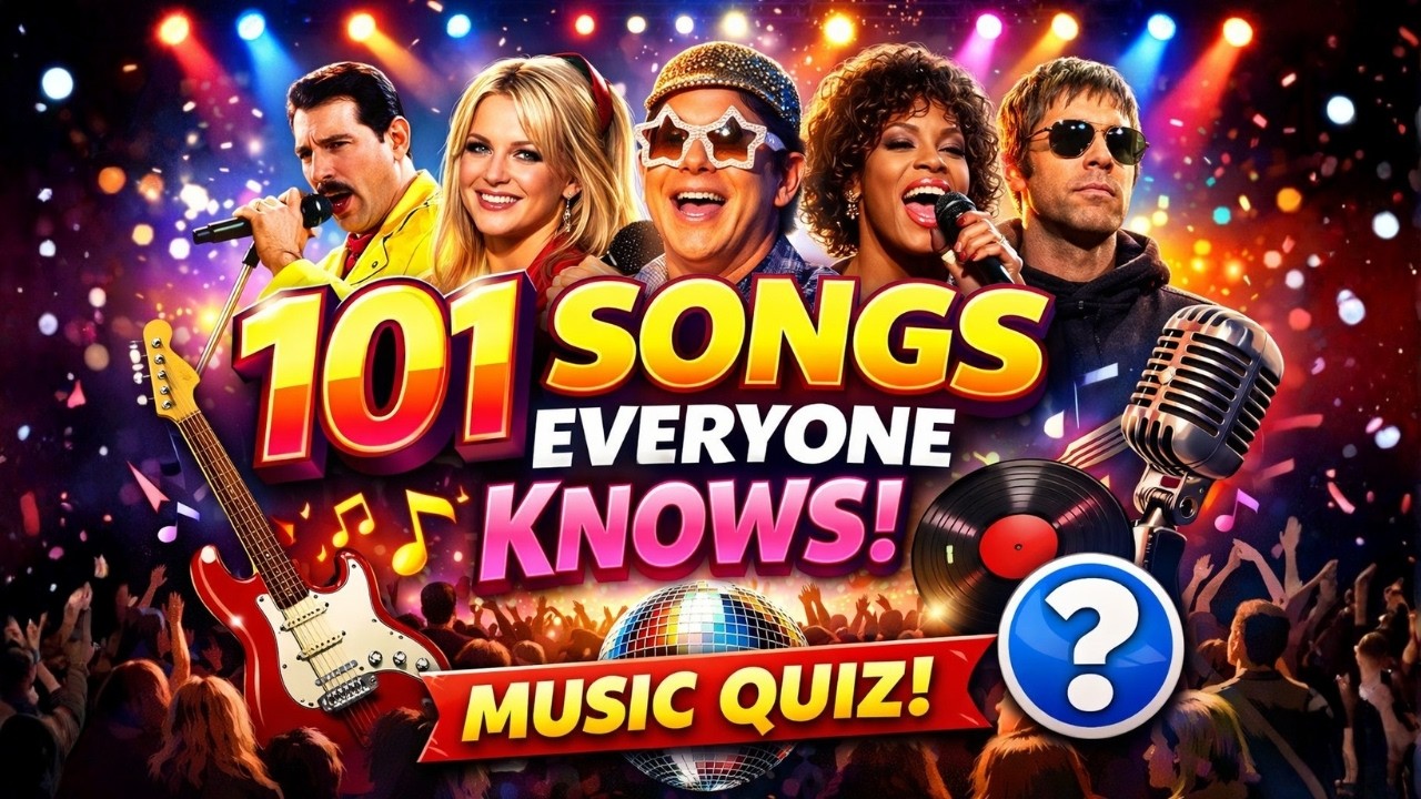 Music Quiz: 100 Classic Songs Everyone Knows 🎶