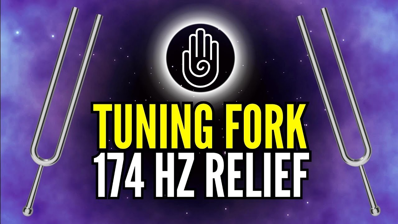 174 Hz Tuning Fork for Pain Relief | Deep Healing Solfeggio Frequency