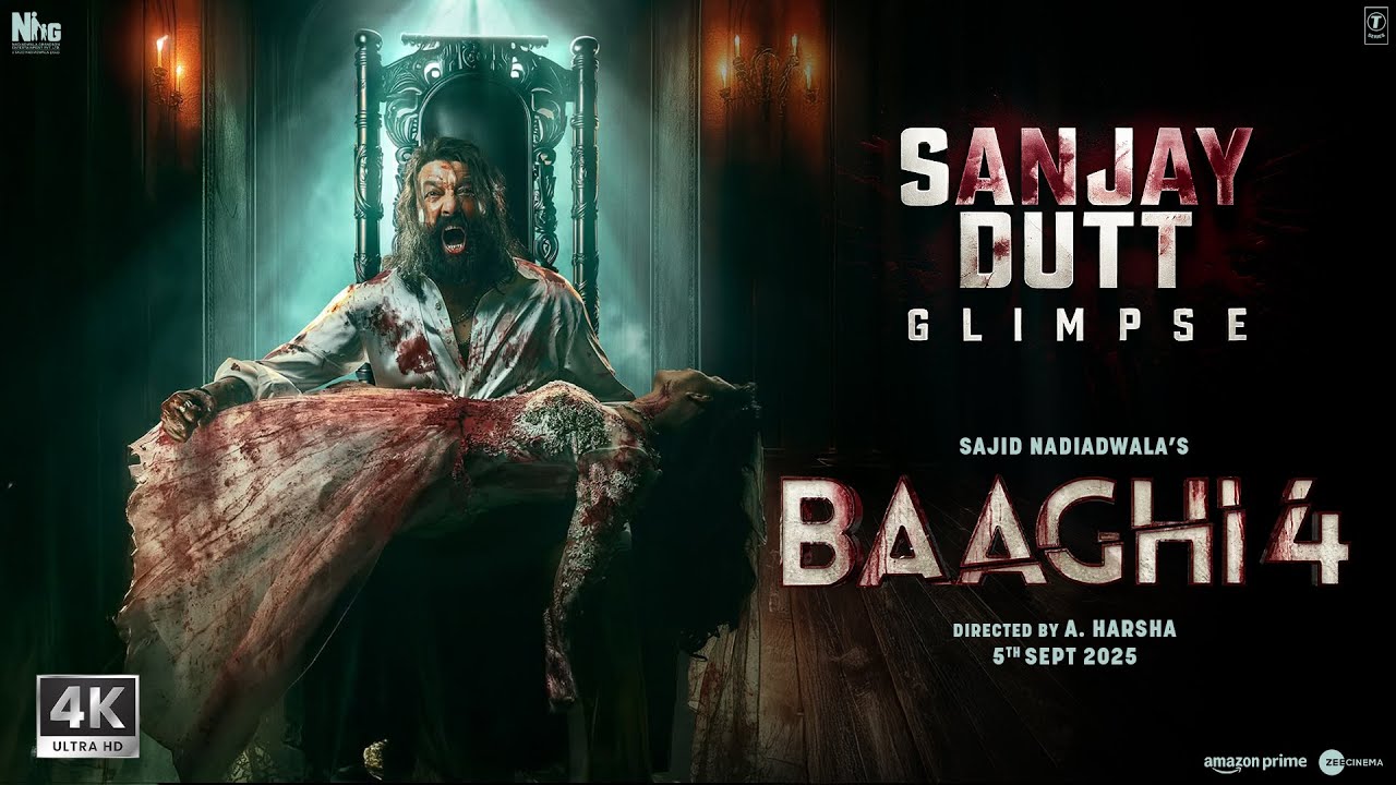 Baaghi 4 Official Teaser: Sanjay Dutt & Tiger Shroff 🎬