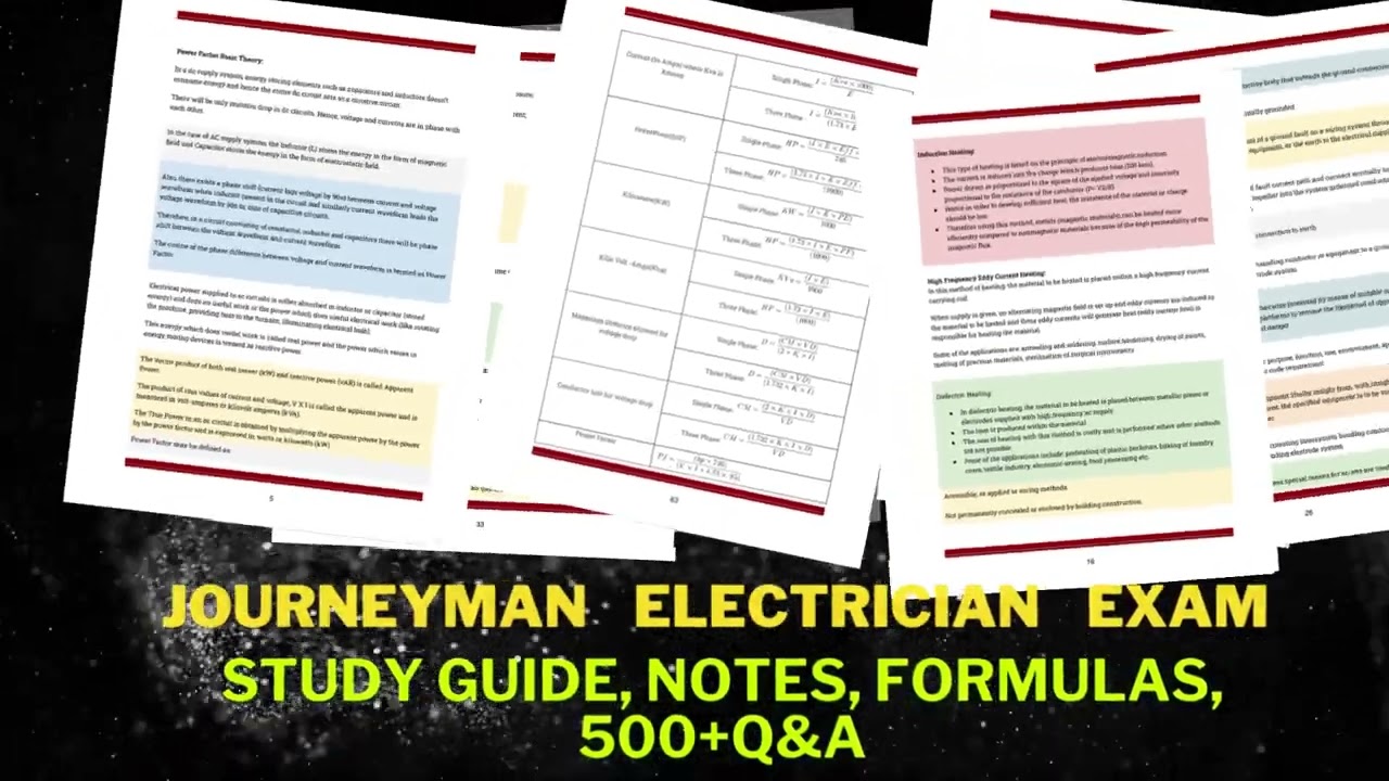 Journeyman Electrician Exam Prep Guide 📘