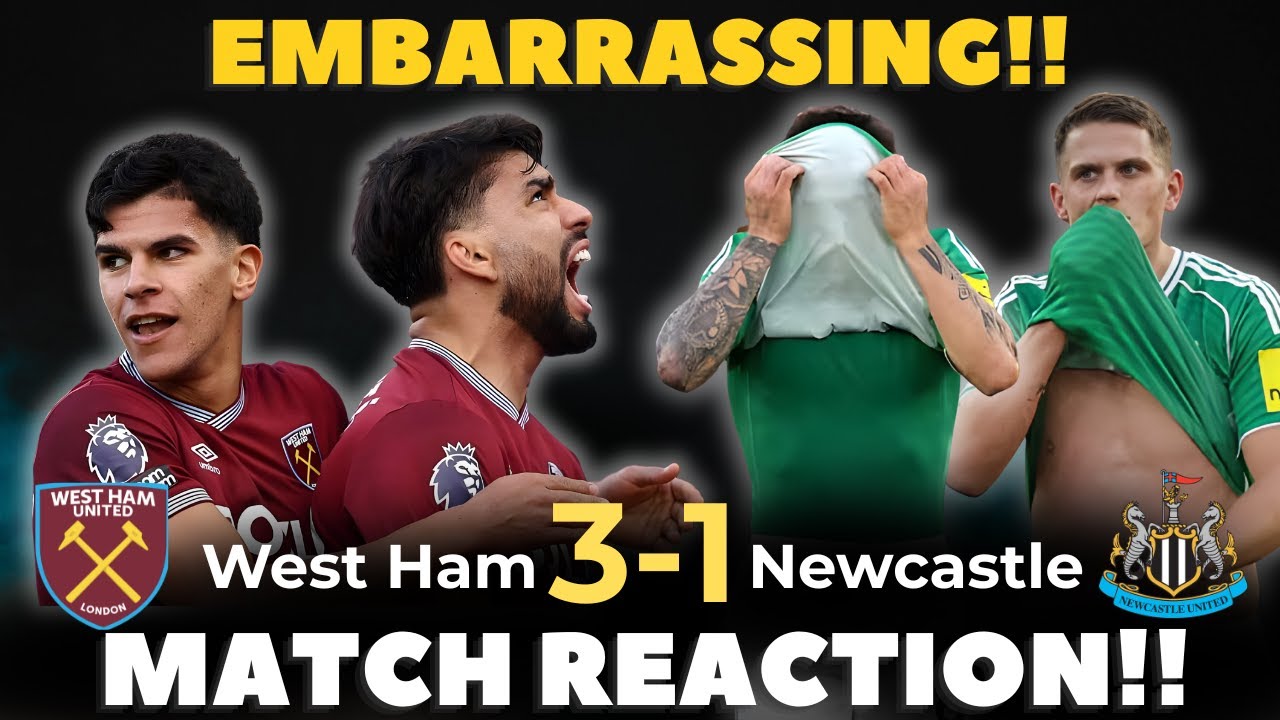 West Ham Shocks Newcastle United – Is the Toon Losing Their Edge? 😲