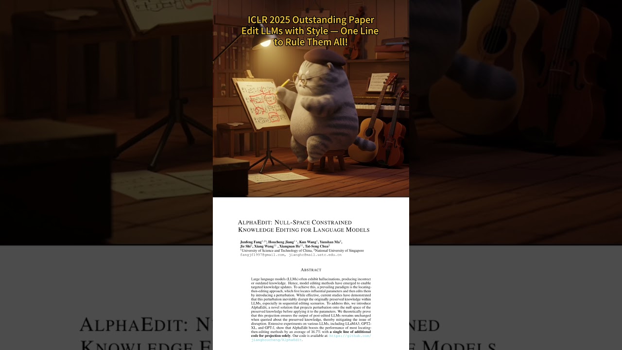 Edit LLMs with Style: One Line to Rule Them All! π―