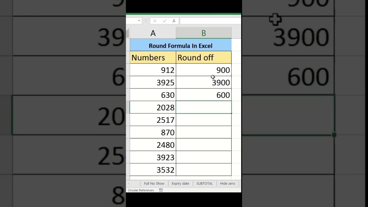Excel Rounding Tips 📊