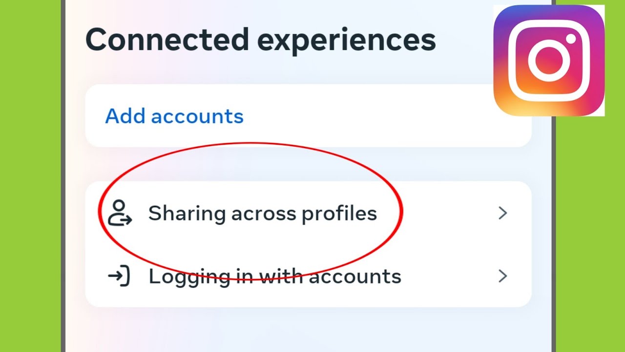 Instagram Profile Sharing Settings 📱
