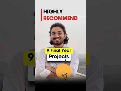 9 Top Projects for Computer Science Students ๐จโ๐ป #shorts #projects #machinelearning