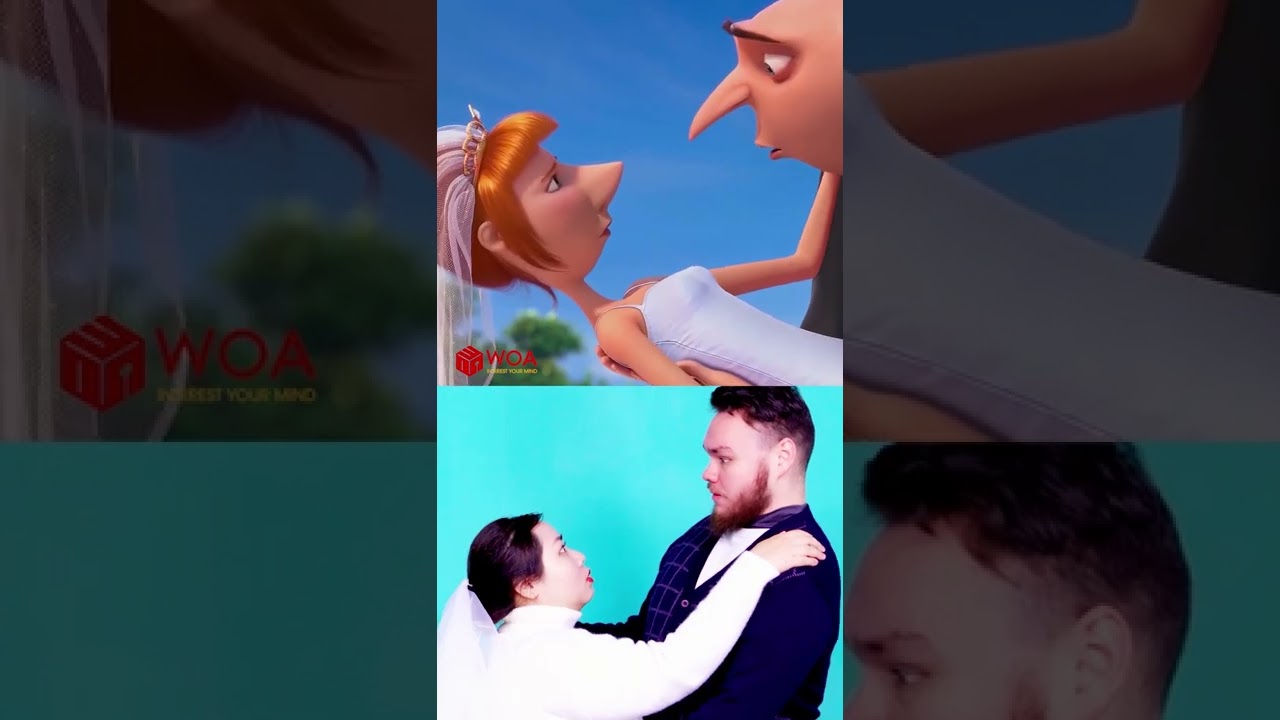 Mariage De Gru Et Lucy - Despicable Me 2 #shorts