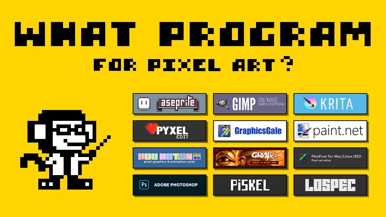 Best Paid & Free Pixel Art Software 🎨
